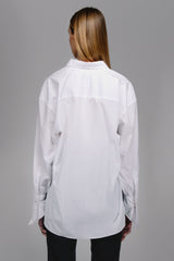 Button Down Shirt with Exaggerated Collar