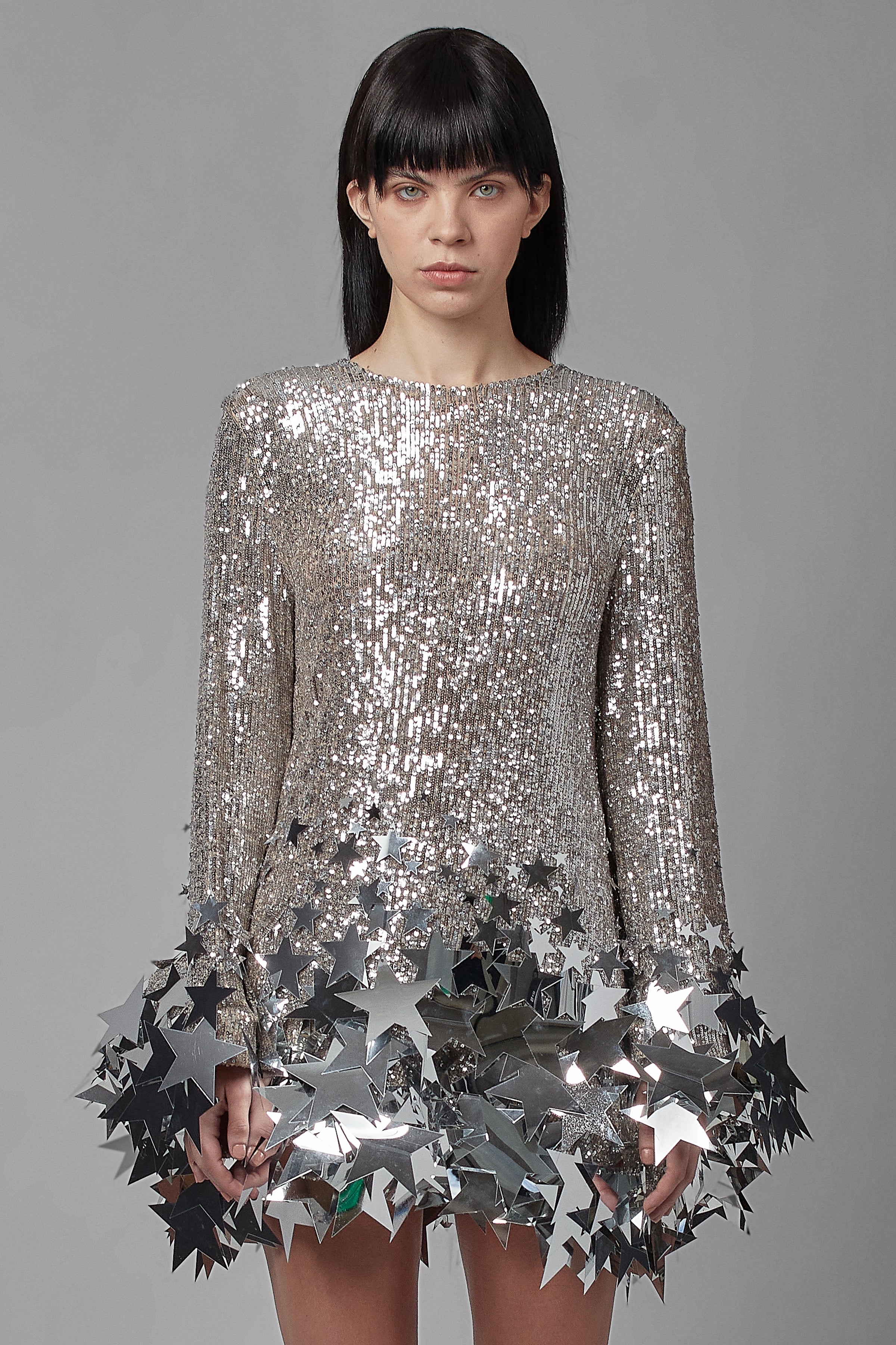 SHIFT SHIRT DRESS LADY STARDUST